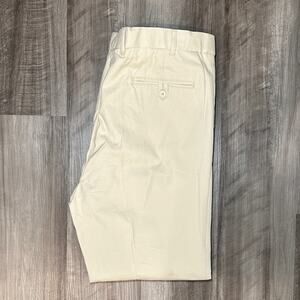 Peter Christian Pleated Chino Khaki Pants - 38x29